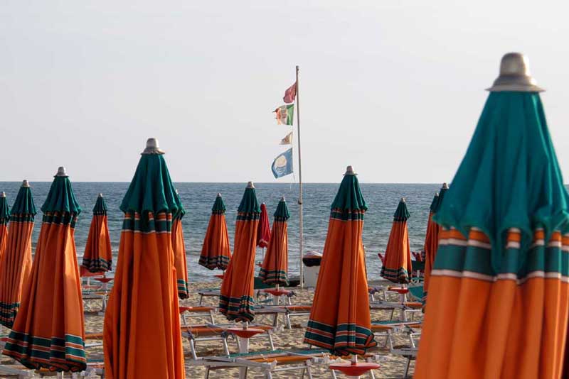 Spiaggia di Serapo Gaeta Bassa Stagione